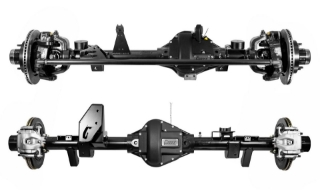 JL Extreme 60 Axle Set with Standard Rotation Low-Pinion Rear 